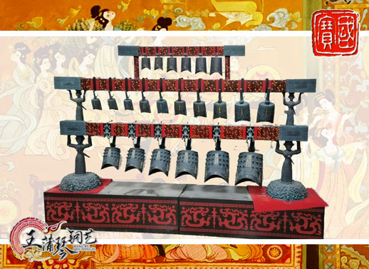 22件C型編鐘、小型演奏級、F調(diào)主旋律